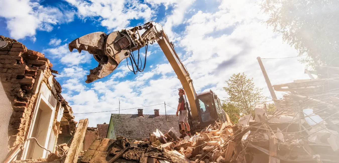 Elite Earthworks demolition in southern California